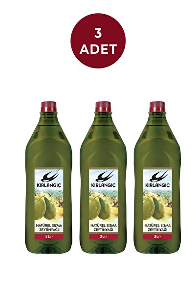 Kırlangıç KIRLANGIÇ NATUREL SIZMA ZEYTİNYAĞI 2 LT * 3