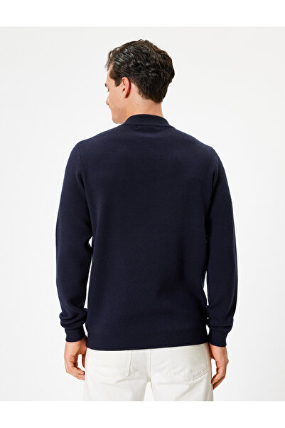 Koton Pulover de bază cu gât țesut - mânecă lungă