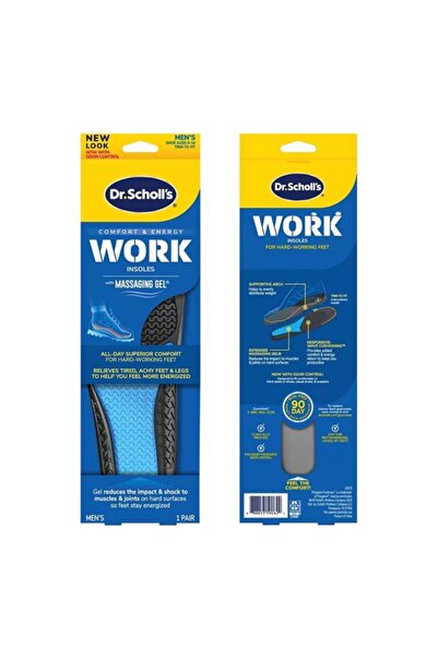 Dr. Scholl's نعل داخلي مطاطي مريح للرجال بمقاسات من 8 إلى 14