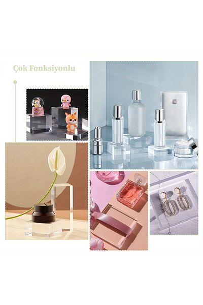 Pleksi Marketi Βάση επίδειξης κοσμημάτων, Σετ 2 τεμαχίων