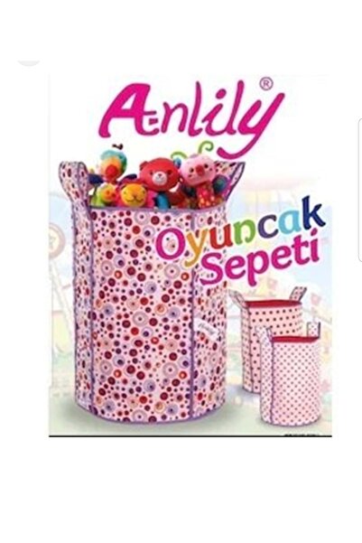 OYDAS Καλάθι παιχνιδιών με σχέδιο Anlily Πτυσσόμενο ύψος 47 εκ. / διάμετρος 43 εκ.