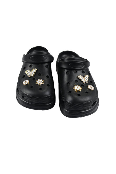 Sia Çanta SIA Light Comfortable Sandals - Jewelled and Decorated Butterfly Sl...