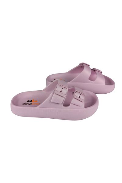 Sia Çanta Light Comfortable Soft Polypropylene Soft Flexible Double Buckle Women's Slippers