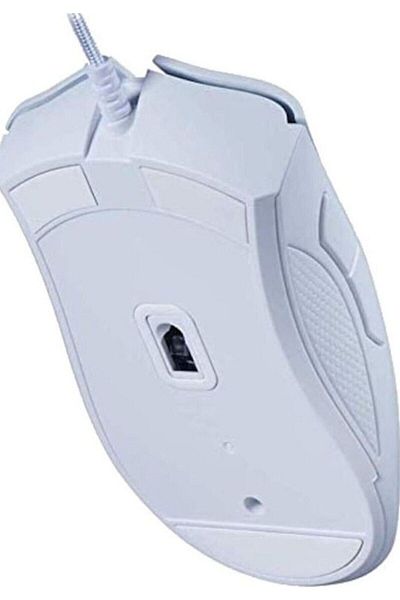 RAZER ماوس ألعاب أبيض أساسي من Deathadder - سلك بصري، RZ01- 03850200 -R3M1