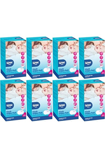 Wee Baby Klasik Göğüs Pedi (40 LI) 320 Adet (8PK*40)