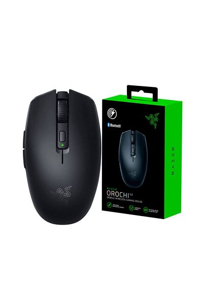 RAZER ماوس الألعاب Ezlgrup V2 باللون الأسود - لاسلكي وبصري، Rz01- 03730100 نموذج r3g1