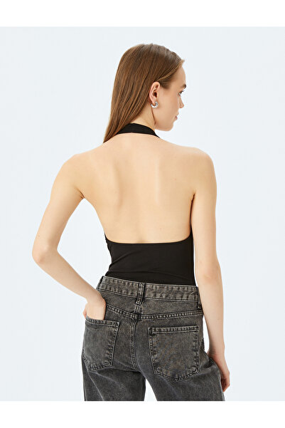 Koton Αμάνικη μπλούζα με λαιμόκοψη