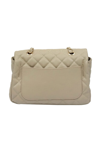 Sia Çanta Kapitone Desenli Örgü Zincir Askılı Iç & Arka Telefon Cepli Omuz Çanta