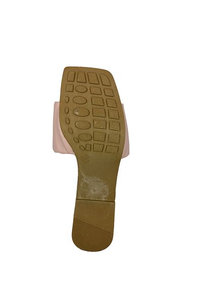 Sia Çanta Gathered Front Model Women's Slippers, Comfortable Sandals Style Non-Slip Sole Slippers