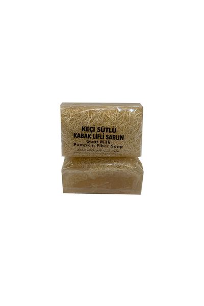 Nursima Findit Natural Pumpkin Fiber Goat Milk Soap 100 Gr