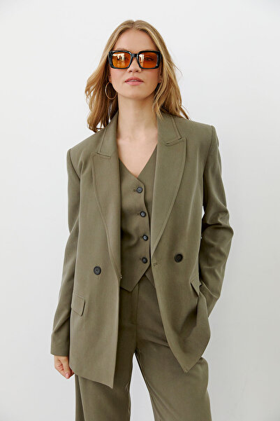 urban focus Double Breasted Oversize Jacket