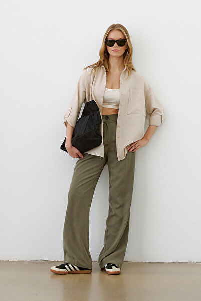 urban focus Oversize Linen Shirt