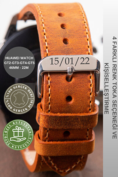 vagave Huawei Watch Deri Kordon Gt6 Gt5 Pro Gt4 Gt3 Gt2 Active 46mm Uyumlu 22...
