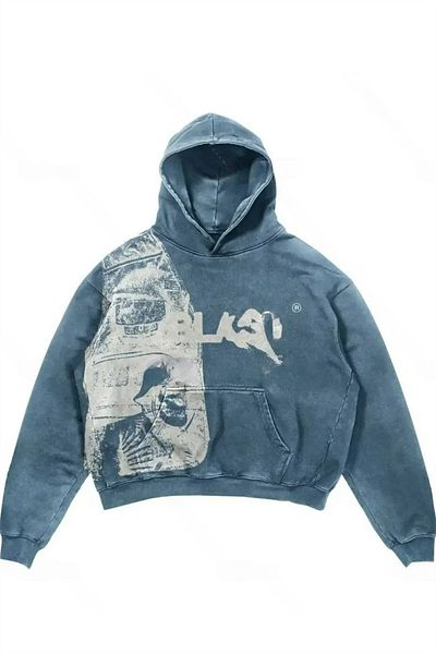 Karakedi Φούτερ με κουκούλα Blue Ghost Blast