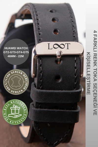 vagave Huawei Watch Deri Kordon Gt6 Gt5 Pro Gt4 Gt3 Gt2 Active 46mm Uyumlu 22...