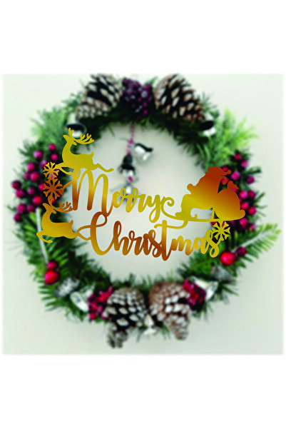 Pleksibu Yeni Yıl Merry Christmas Pleksi Yazısı