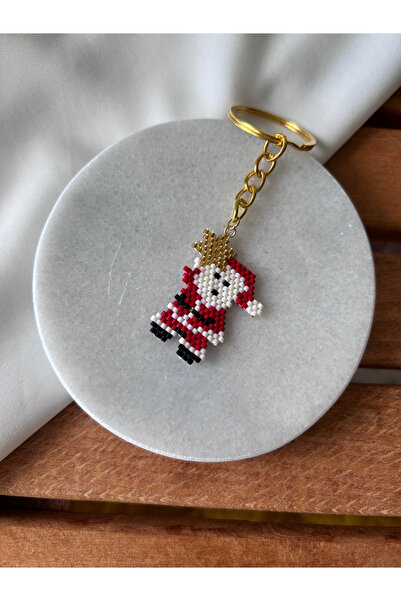 BUNİTA DESİGN سانتا كلوز تصميم ميوكي ملحق هدية السنة الجديدة سلسلة المفاتيح