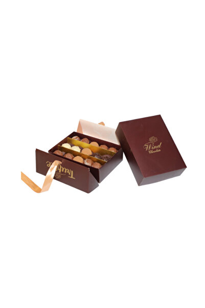 wind çikolata Hediyelik Premium Karışık Truf Kutu 225 Gr.