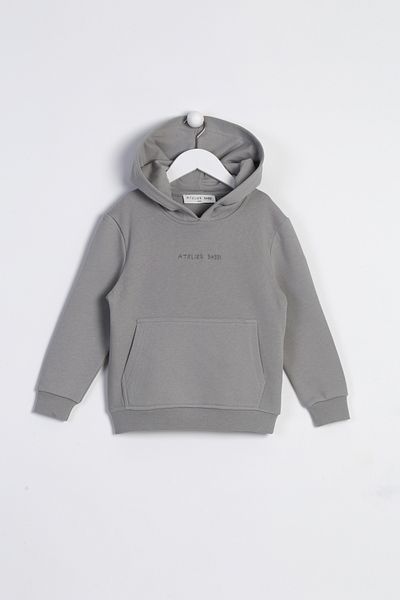 Atelier Babbi Gray Hoodie