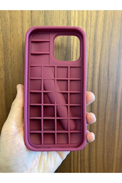 Newon حافظة لهاتف آيفون 16 برو ماكس راسبيري جيلي رود ليب مع شعار