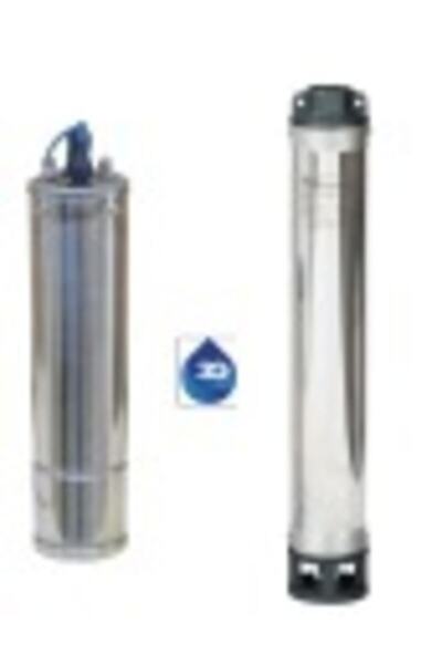 Kentaş 4SD4/40 5.5hp 4 kW 380 v 40 kademe Sondaj Dalgıç Pompa ( Motor+Pompa )