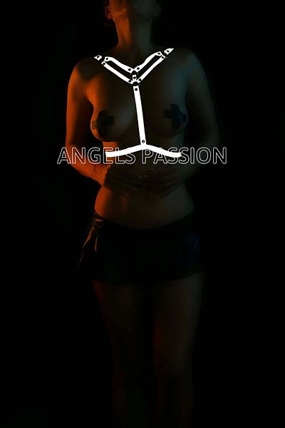Angels Passion Ανακλαστικό λουρί που τονίζει το χαμηλό κούρεμα