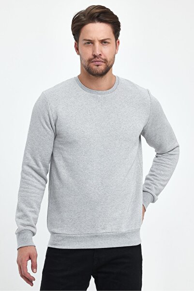 yakamor Ανδρικό φούτερ με ρολό με λαιμόκοψη