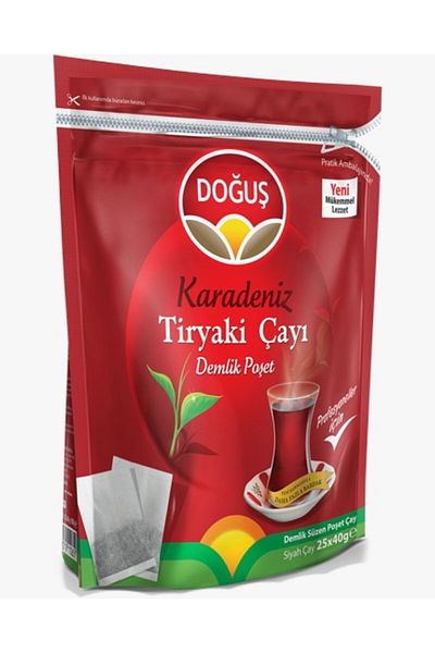 Doğuş مشط البحر الأسود المشرق 25 × 40 جرام (شاي كيس الشاي)