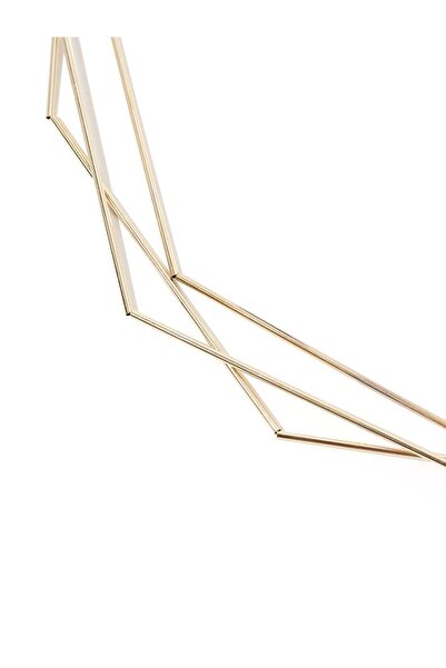 RİVUS Geometric Shape Necklace - Gold