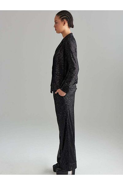 RİVUS Sequin Trousers - Black