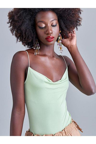 RİVUS Çağla Green Rope Strap Degaje Body