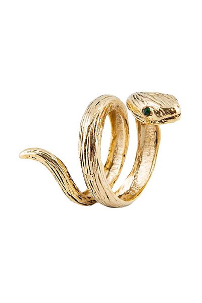 RİVUS Two Pieces Snake Ring - Gold