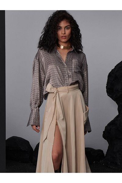 RİVUS Πουκάμισο Casual Cut με σχέδιο