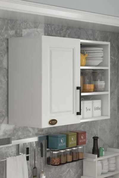 Kenzlife Hazır Mutfak Dolabı Tere60 Byz Mod1 60*080*32 Mebran Kapak Suntalam Gövde