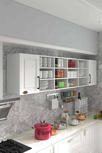 Kenzlife Hazır Mutfak Dolabı Kavun90 Byz Mod1 90*240*32 Mebran Kapak Suntalam...