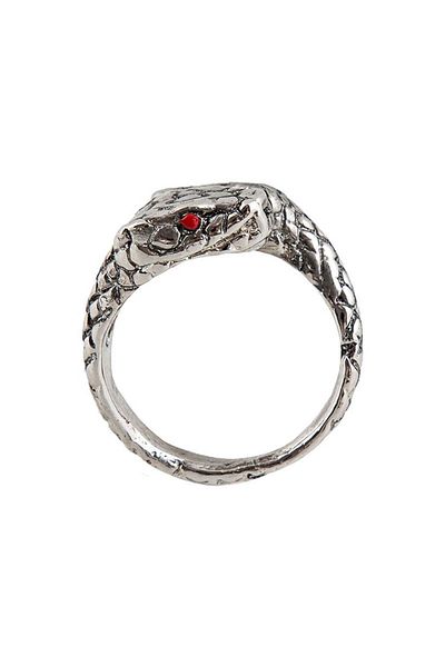 RİVUS Crocodile Closing Ring - Silver