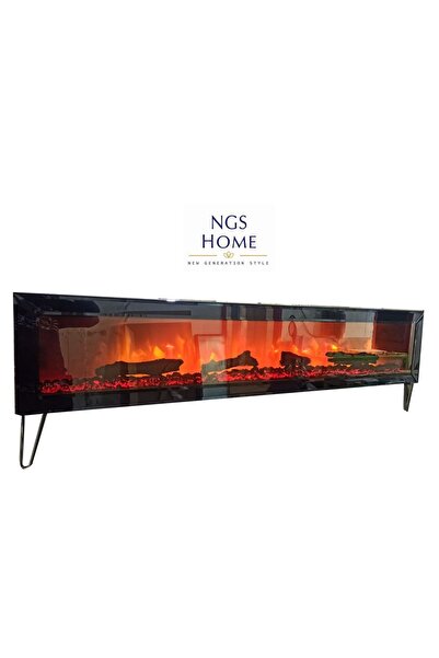 NGS HOME New Generation Style Ngs Home - Elektrikli Şömineli Tv Sehpası