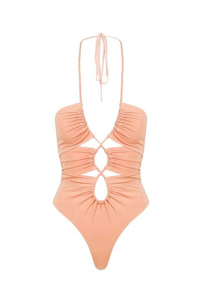 RİVUS Strappy Low-cut Body - Orange