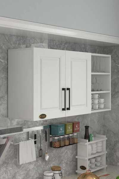 Kenzlife Hazır Mutfak Dolabı Maydanoz90 Byz Mod1 90*120*32 Mebran Kapak Sunta...