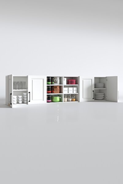 Kenzlife Hazır Mutfak Dolabı Bulgur60 Byz Mod1 60*240*32 Mebran Kapak Suntalam Gövde