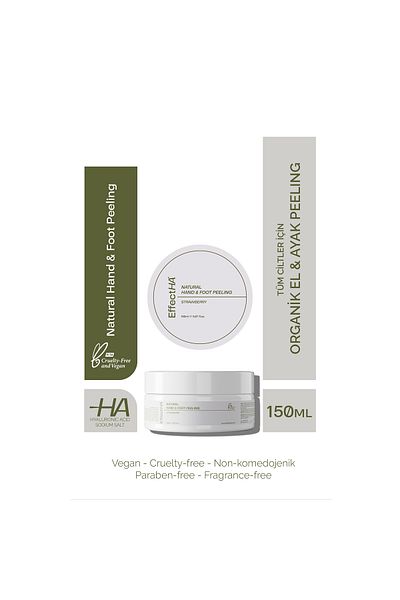 EffectHA Organic Hand & Foot Peeling - Hand and Foot Peeling for All Skin