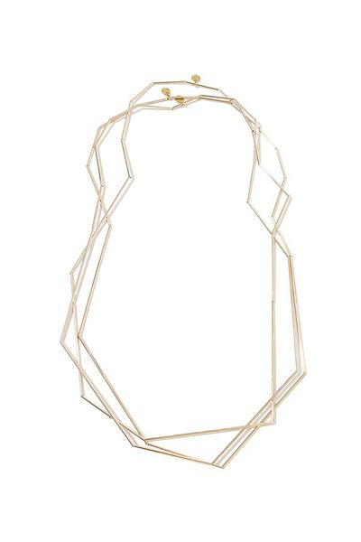 RİVUS Geometric Shape Necklace - Gold