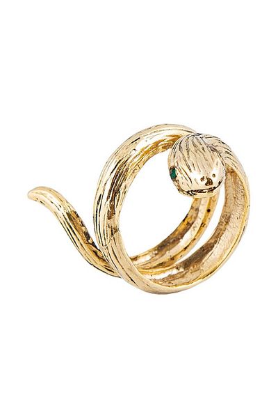 RİVUS Two Pieces Snake Ring - Gold