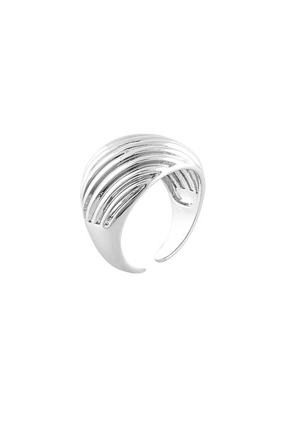 RİVUS Silver Mussel Ring