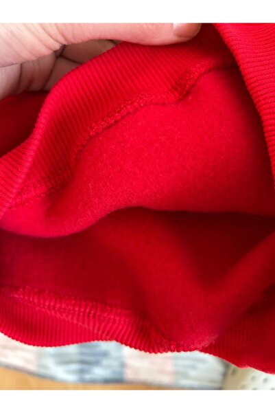 SOFT Red Girl's Suit with Banddetail