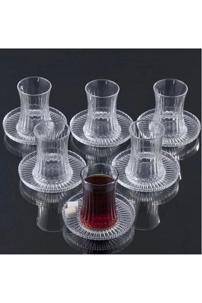 Paşabahçe Elisia 12 Piece Tea Set