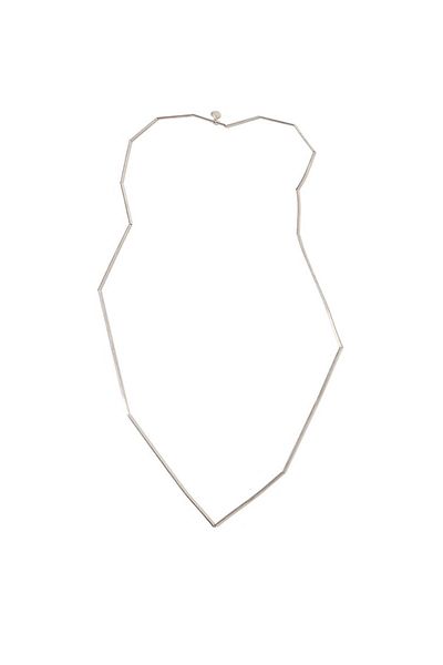 RİVUS Geometric Shape Necklace - Silver