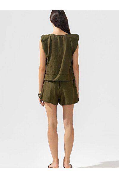 RİVUS Elastic Waist Short Shorts