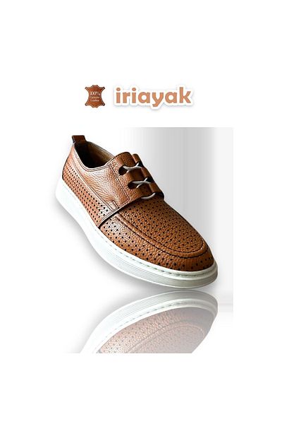 İriayak Size 39 Genuine Leather Men's Casual Shoes