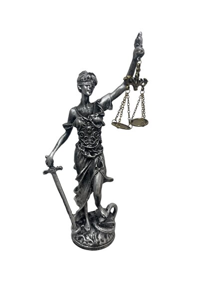 Home Adalet Terazisi 30 cm Terazisi Gümüş Rengi